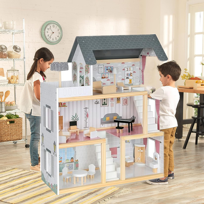 公主娃娃屋城堡房子过家家玩具