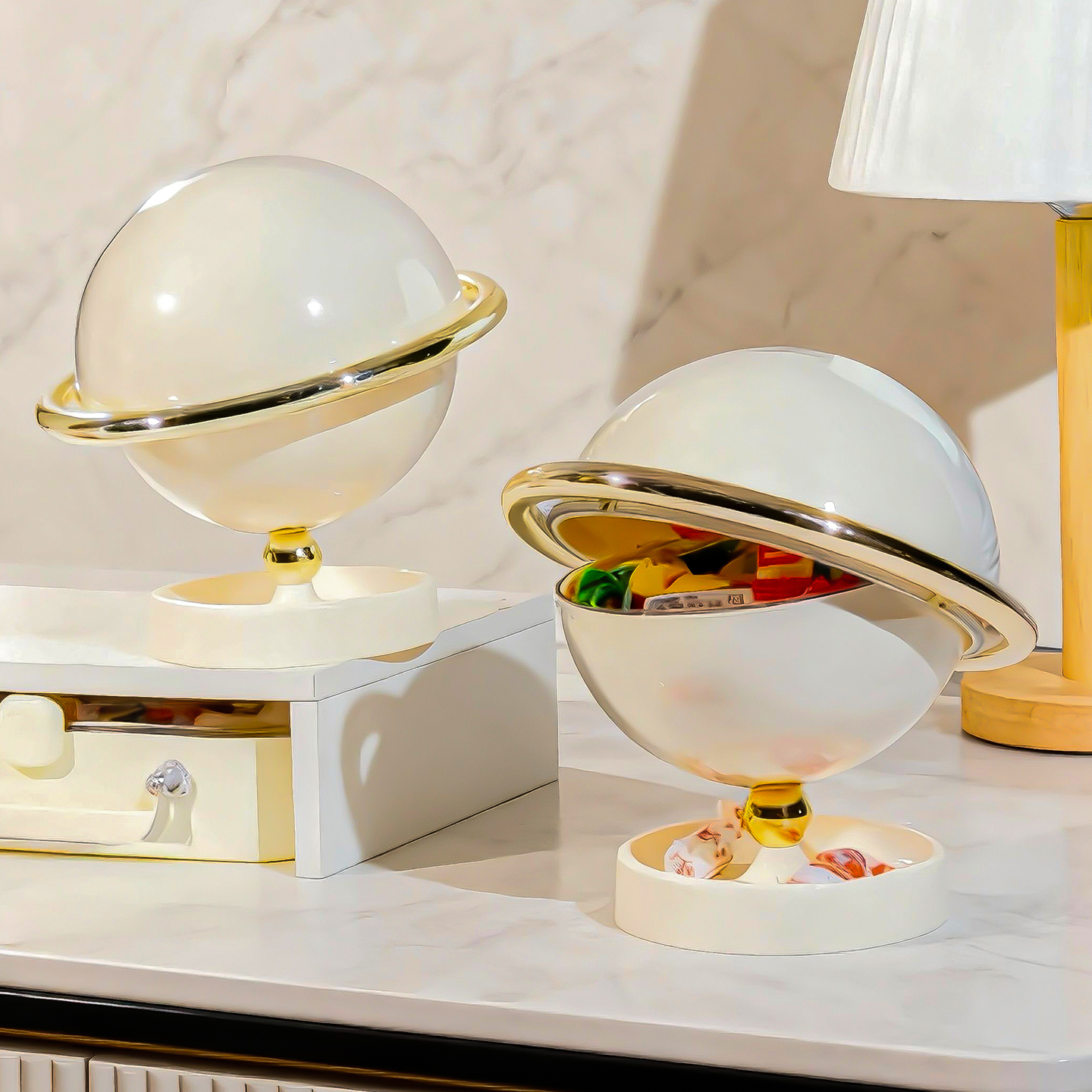 零食桌面收纳盒玄关摆件