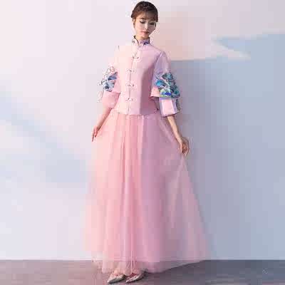 lease Chinese style Bridesmaid Dresses summer Lease Special Show thin Xiu Retro Chinese style cheongsam Confidante Sister skirtin the Women's clothing/Boutique , Wedding/Cheongsam/Formal dress , Formal dress/Evening  category - from Buy2taobao.com to provide professional Taobao agent buy service
