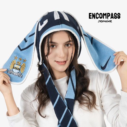 秋冬保暖护耳兔耳针织冷帽