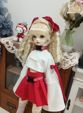 bjd娃衣 4分尺寸 volks DZ MDD可穿 日常洋装套装