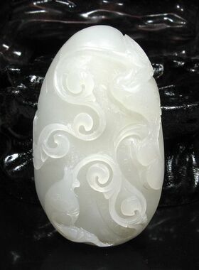 白玉白玉抓住机遇把件