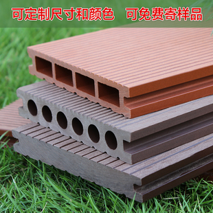 塑木地板平台木塑凉亭木屋长廊架防腐木栈道庭院围栏花箱护栏定制