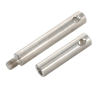 大C护栏杆输送机护栏支架不锈钢内外牙圆棒插销食品机支撑杆连杆