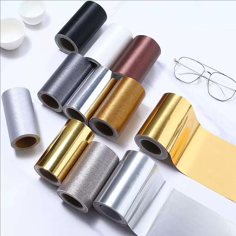 玻璃门边框包自粘防水铝合