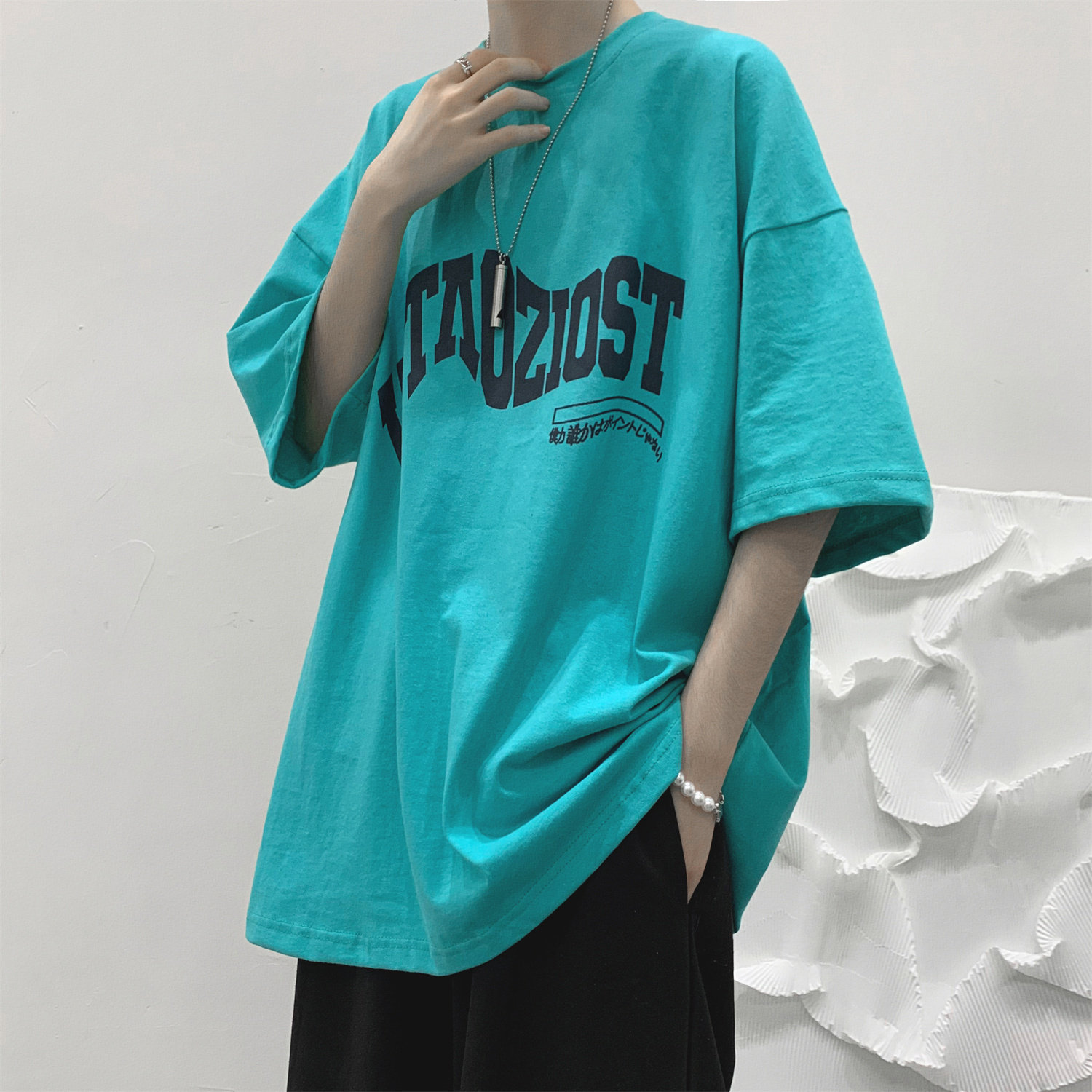 印花短袖T恤A336-TTD831-P35-限价49（纯）,男装T恤,电商A336