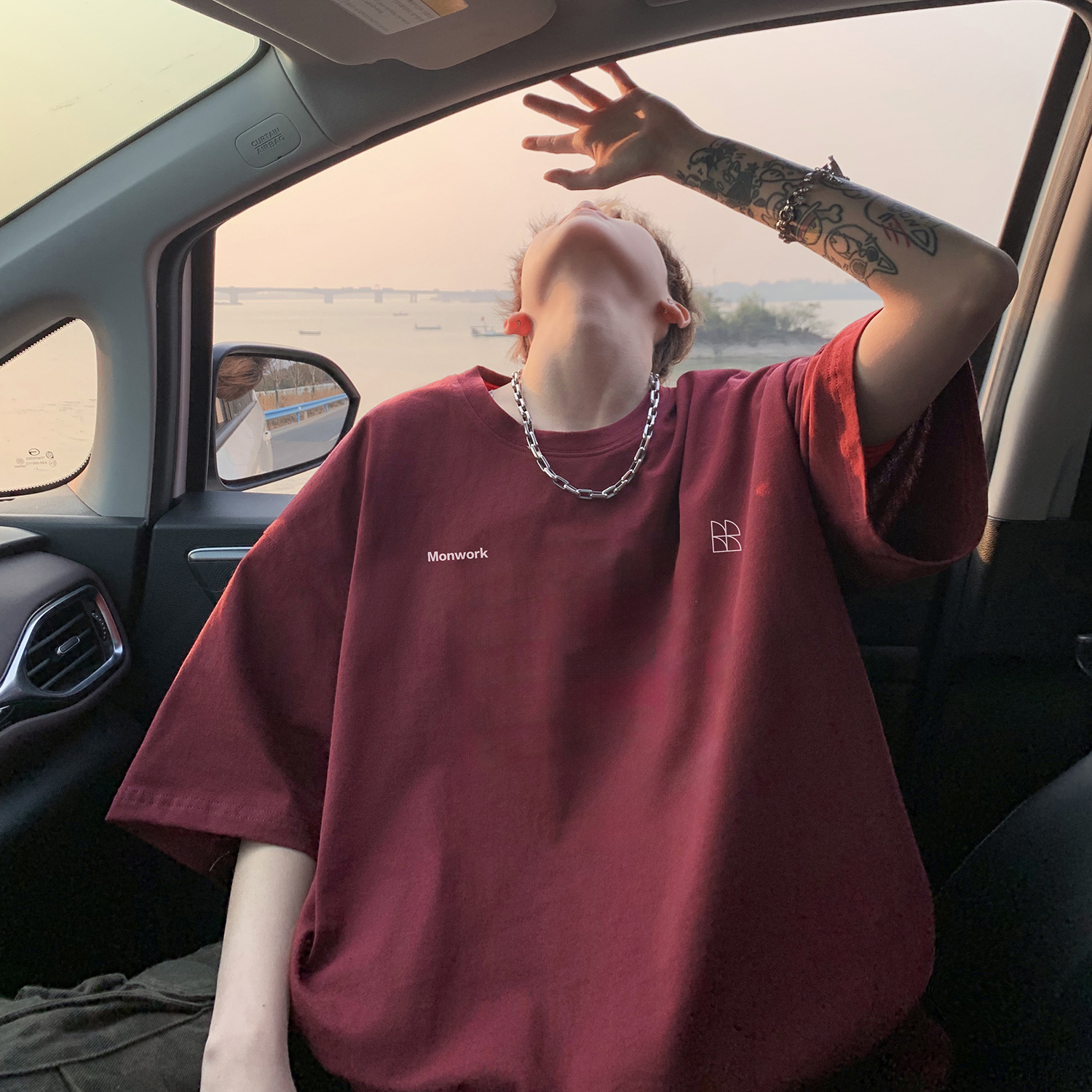 2025夏季新款印花短袖T恤A336-THDX2027-P28-限价38（100棉），商品下架区商品下架区，电商A336