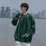 圆领卫衣A336-THYL0198-P48-限价68加绒THYL0198JR-P58-限价78，男装卫衣，电商A336
