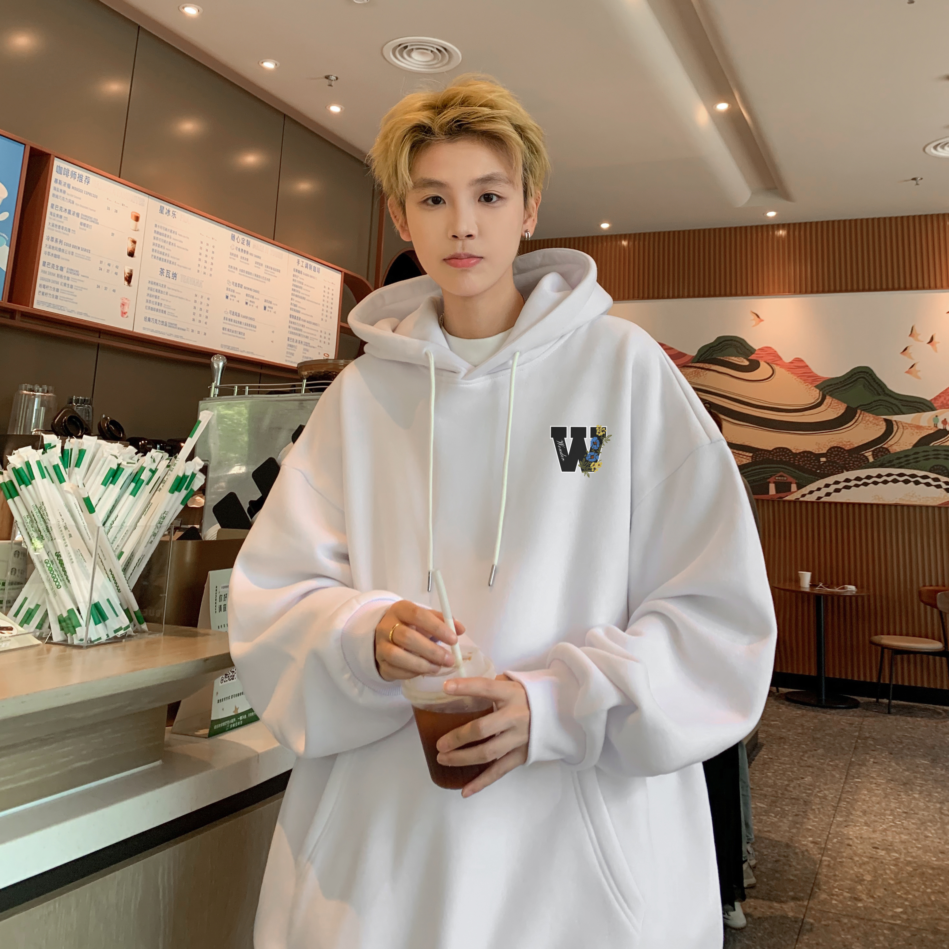 25秋冬A336-THLM0631-P58-限价78加绒THLM0631JR-P68-限价88，男装卫衣，电商A336