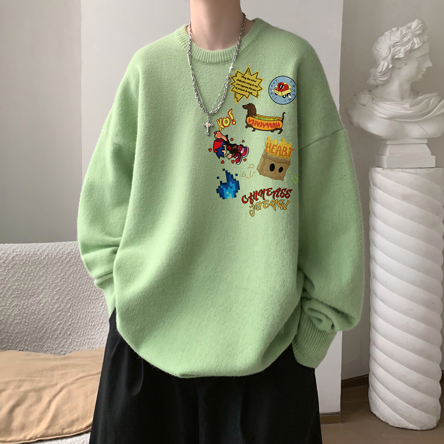 浅绿色