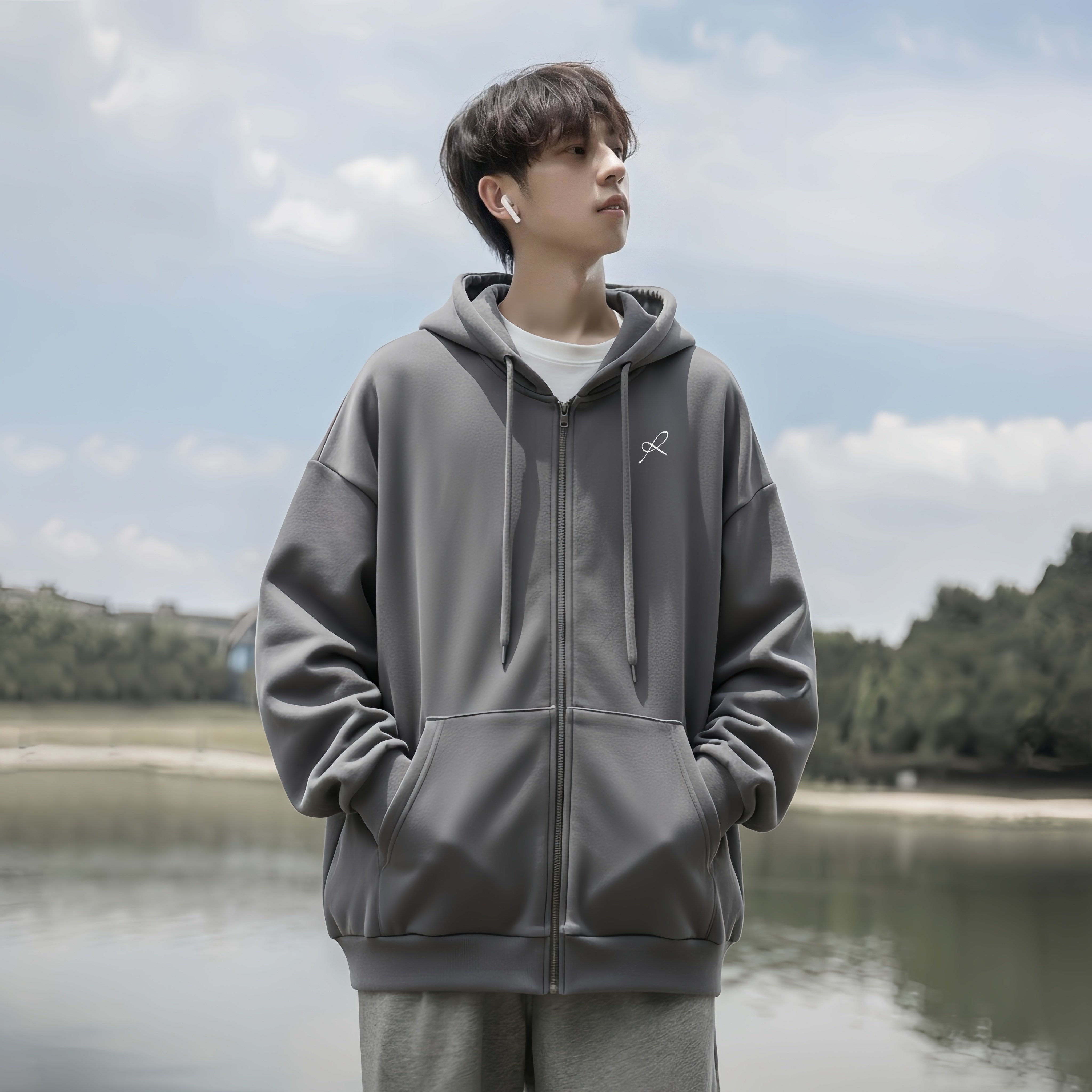 25秋冬A336-THKS0117-P78-限价98加绒THKS0117JR-P88-限价108，男装卫衣，电商A336