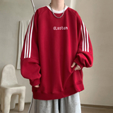 2024条纹圆领卫衣A336-YL69-P48-限价68（96聚酯纤维4氨纶），男装卫衣，电商A336