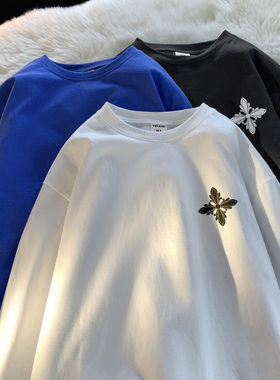 2025秋季新款印花长袖T恤 A336-THCT0516-P38-限价48 （纯棉）