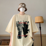 夏季新款印花短袖T恤A336-THDX1107-P38-限价48（100棉），男装T恤，电商A336