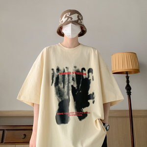 夏季新款印花短袖T恤A336-THDX1107-P38-限价48（100棉）图片