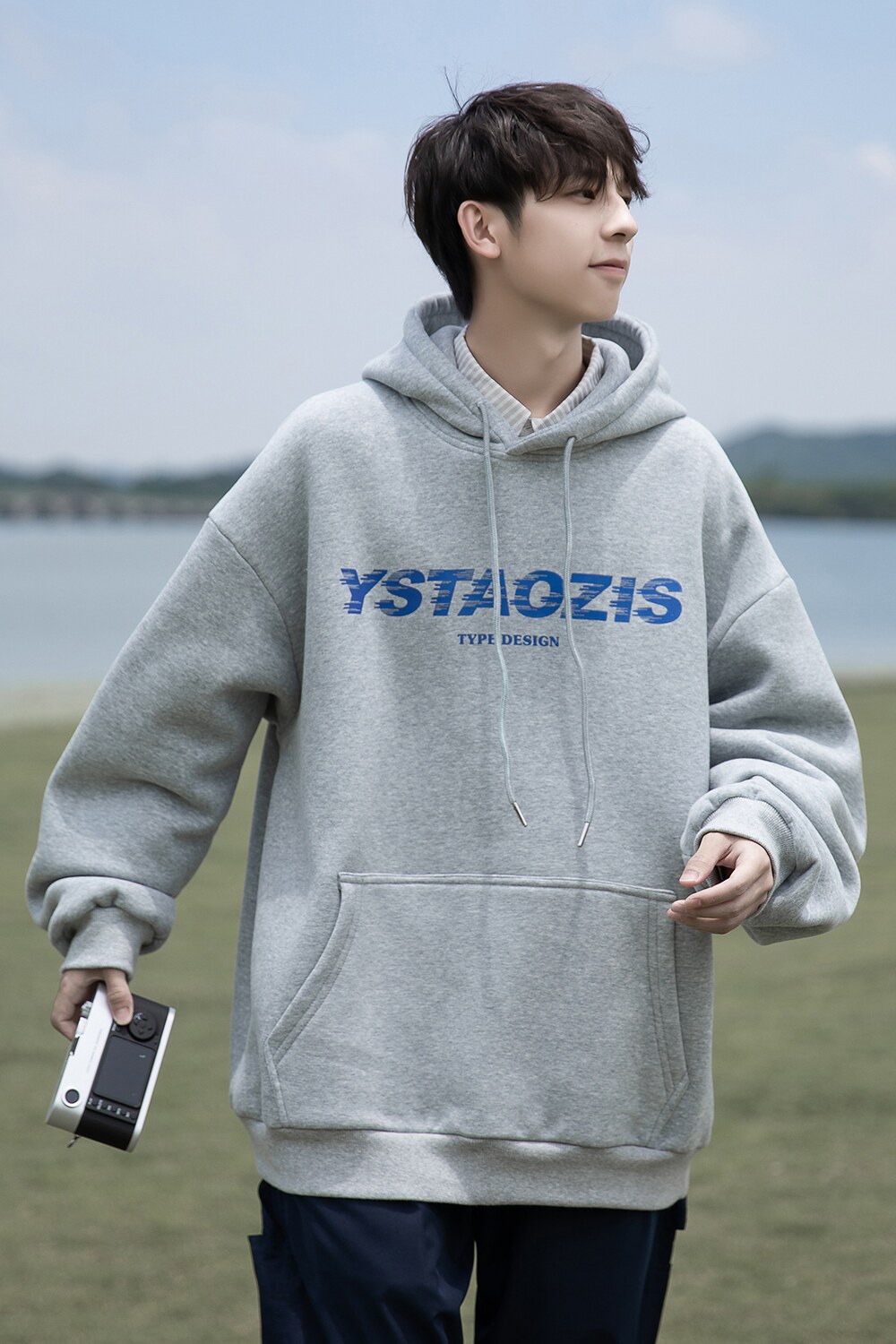 2025新款印花连帽卫衣A336-WY106-P65-限价79（62棉38聚酯纤维）,男装卫衣,电商A336