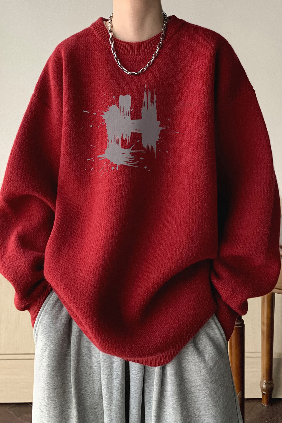 圆领毛衣A336-THYLMY0486-P58-限价78（27聚酯纤维31锦纶42睛纶,男装针织衫/毛衣,电商A336