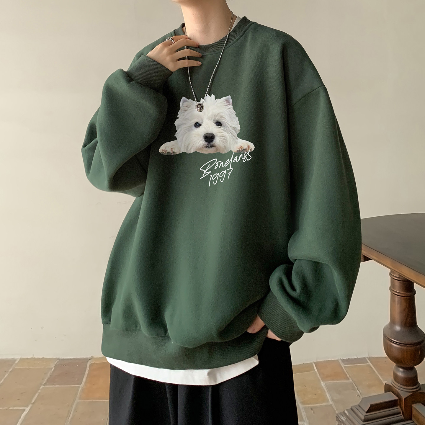 圆领卫衣A336-THYL0262-P48-限价68加绒THYL0262JR-P58-限价78,男装卫衣,电商A336