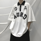 2024夏季新款潮流polo衫短袖T恤A336-AZ617-P45，男装Polo衫，电商A336