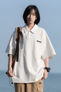 2024夏季新款polo衫短袖T恤250克 A336-DX73-P48-限价68 （纯棉）图片