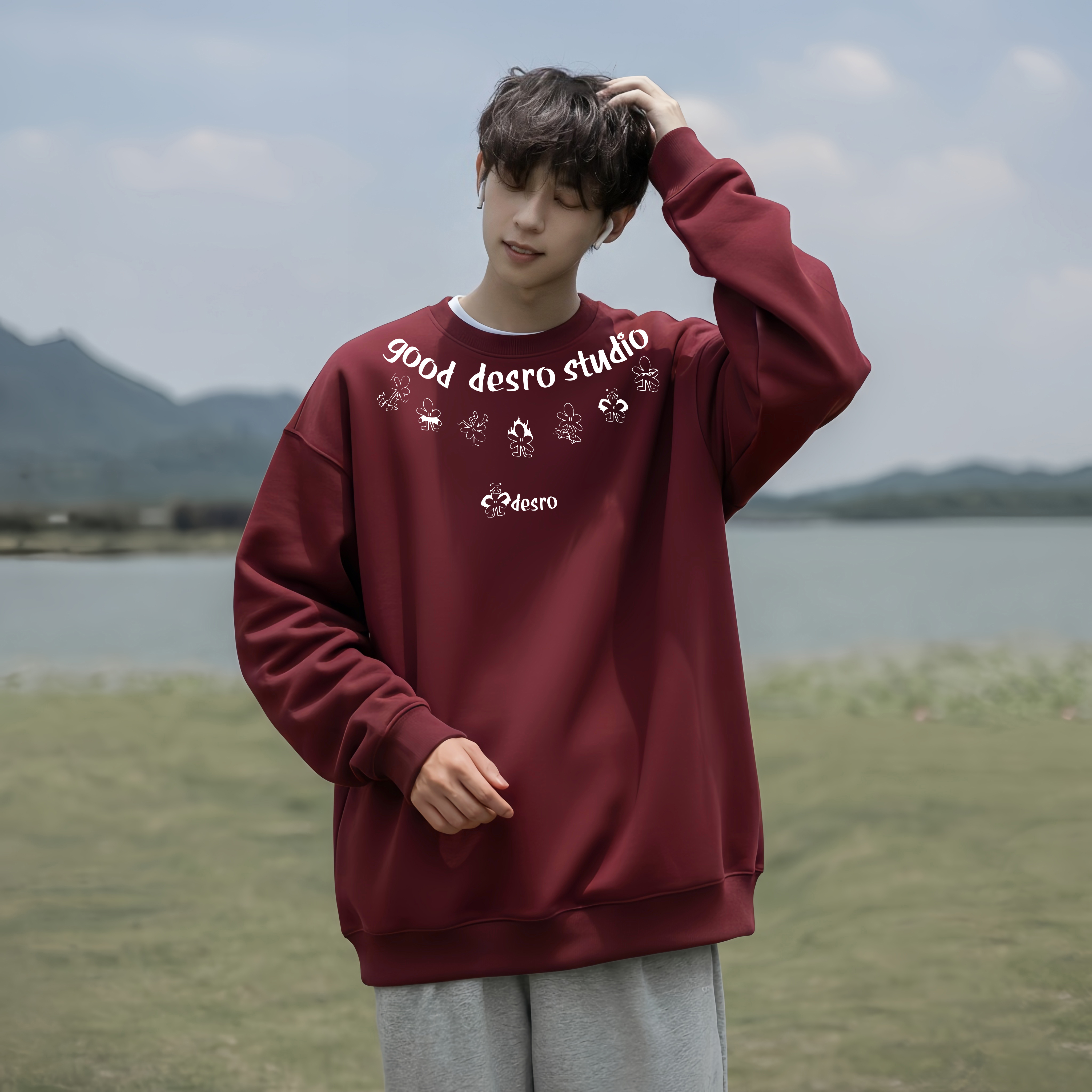 25秋冬A336-THYL0298-P48-限价68加绒THYL0298JR-P58-限价78，男装卫衣，电商A336