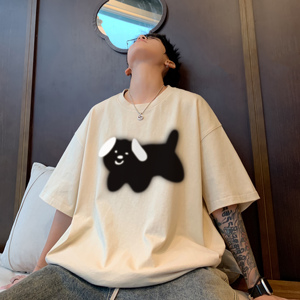 2024夏季新款印花短袖T恤A336-THDX940-P38-限价48（100棉）