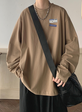 2025秋季新款印花长袖T恤 A336-THCT0526-P38-限价48（纯棉）