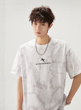 2025春夏新款短袖T恤A336- YLDX0002-P48-限价68（纯棉）