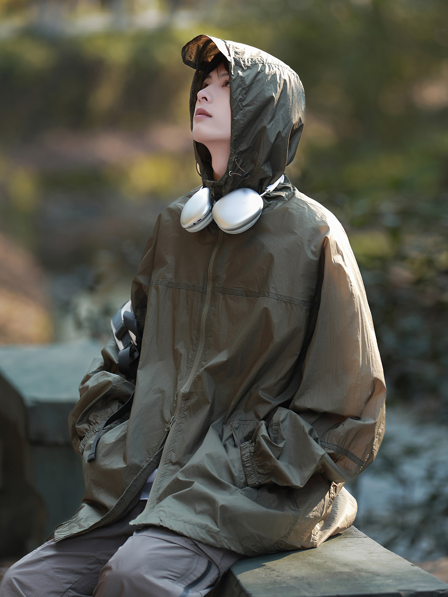 薄款UPF50+防紫外线防晒衣A336-FS01-P78-限价88（100聚酯纤维）,男装防晒衣,电商A336