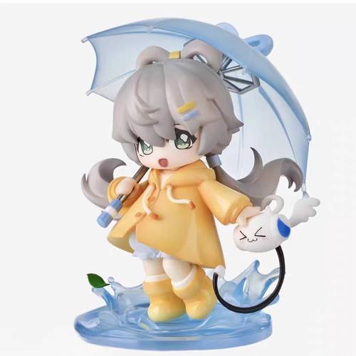 【Meow】现货 Vsinger 洛天依 雨衣 雨跃涟趣 Q版手办