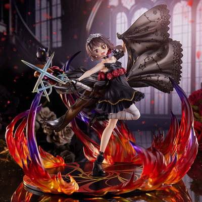 【Meow】现货F:NEX为美好的世界献上祝福 惠惠漆黑的玫瑰礼服手办