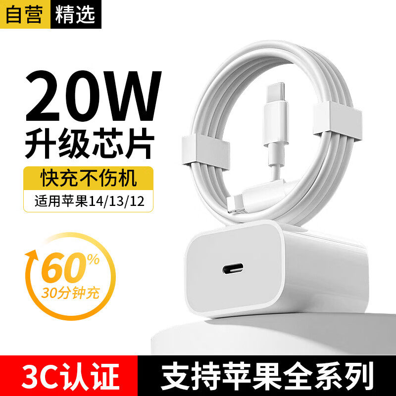 斯泰克 充电器快充套装充电头数据线PD20W18W手机平板插头iphone14/13/12/11promax/X/8plus/ipad/mini怎么样,好用不?