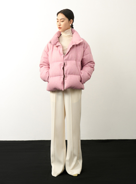 LION&CAT2023冬季新款短款羽绒服保暖羽绒服外套95白鸭绒306622