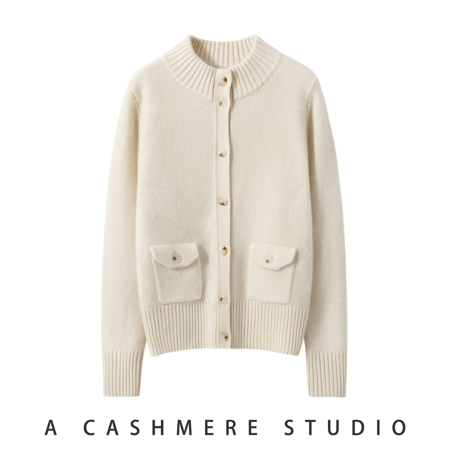 优雅气质100%纯山羊绒开衫女圆领带兜针织衫外搭毛衣简约时尚外套,女装/女士精品,羊绒衫,淘宝优惠券,粉丝福利购,淘宝优惠卷