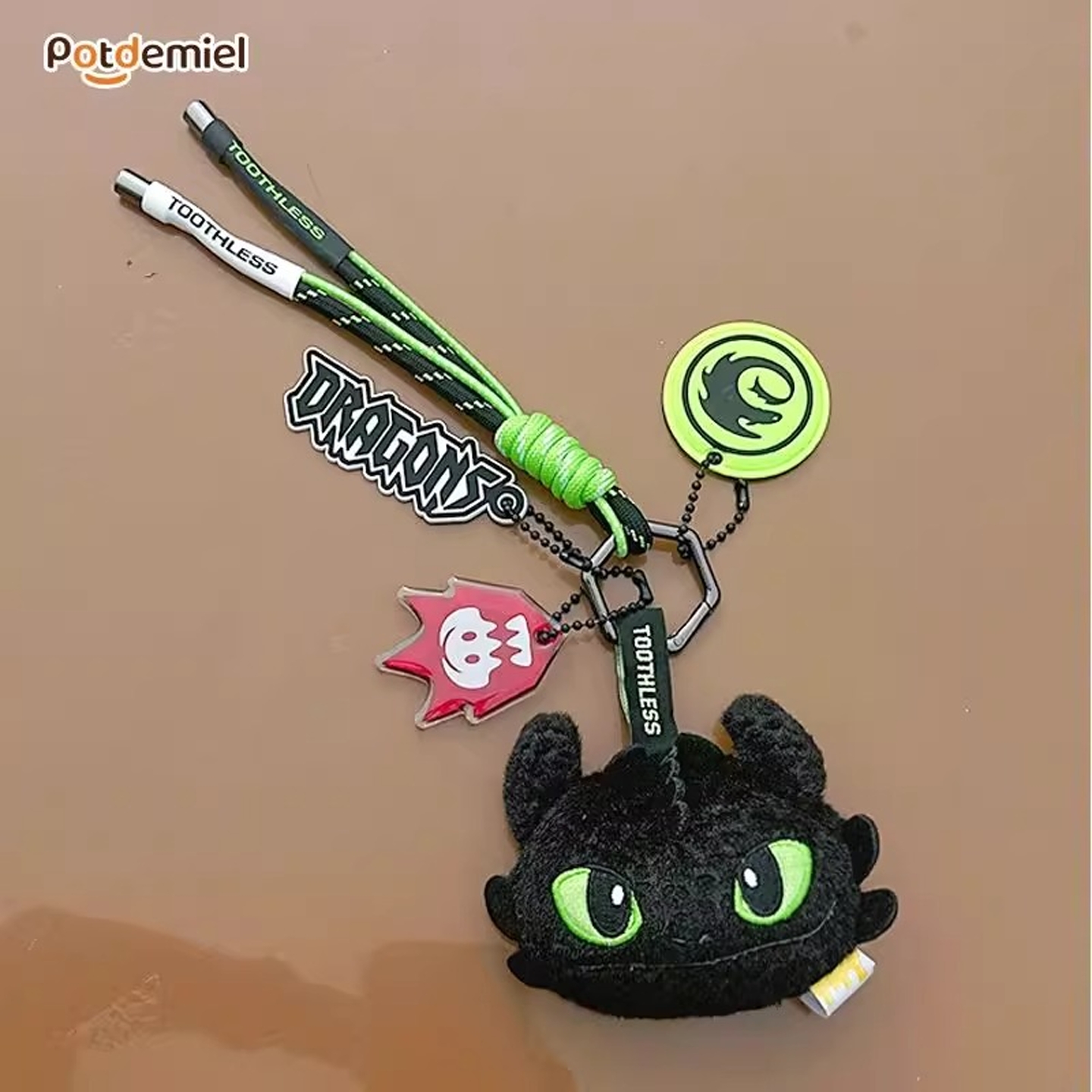无牙仔毛绒包包小挂件公仔钥匙扣