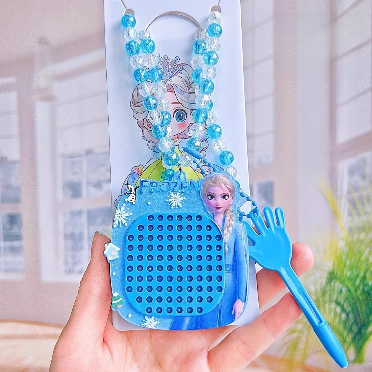 冰雪奇缘磁铁磁吸钢珠画板艾莎公主项链挂件迷宫玩具Elsa女王礼物,玩具/童车/益智/积木/模型,其它玩具,淘宝优惠券,粉丝福利购,淘宝优惠卷