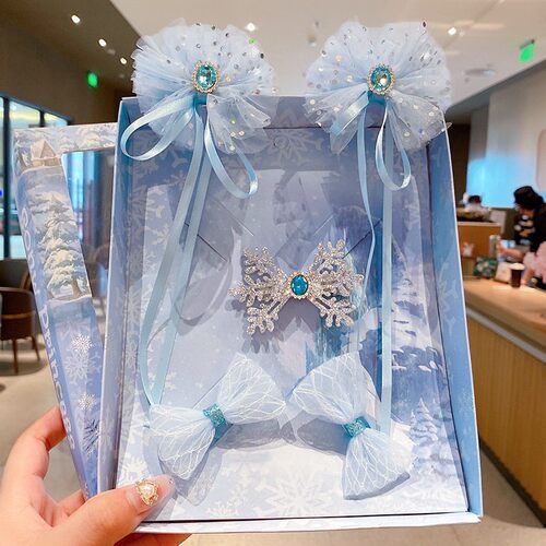 艾莎公主发夹礼盒套装