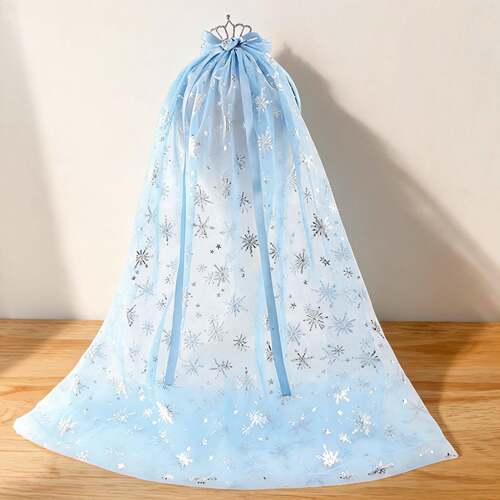 雪奇缘艾莎公主网纱发箍