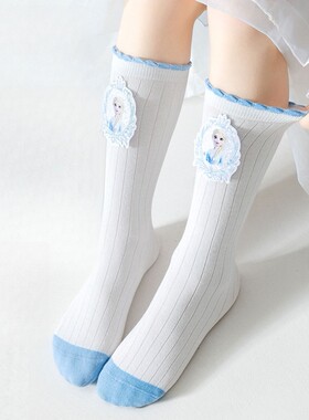 冰雪艾莎公主儿童袜袜
