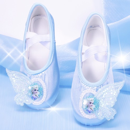 艾莎公主芭蕾舞鞋软底可爱