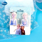 冰雪奇缘儿童发饰艾莎公主发夹发光对夹女孩礼物新Elsa女王一字夹