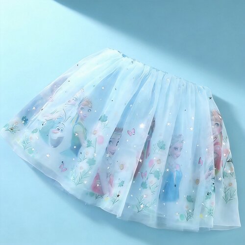 冰雪奇缘女童蓬蓬裙半身裙