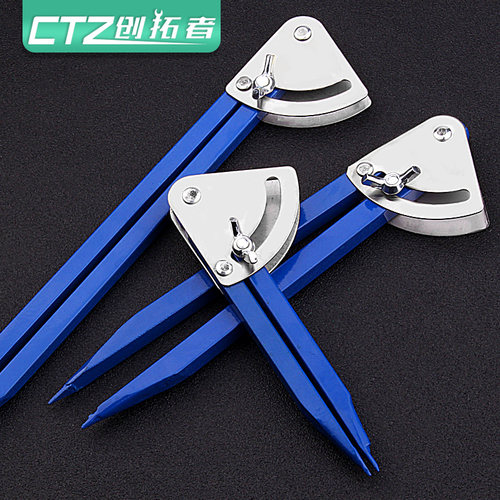 木工圆规铁划规工业金属木工划线