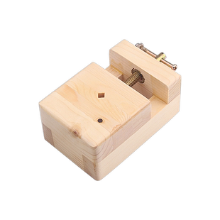 木工榉木大号印床刻床实木夹具印章石料刻章固定篆刻套装工具