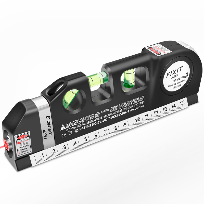 铝合金实心强磁水平仪高精度防摔