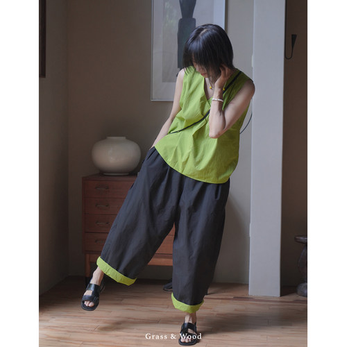 Grass&Wood柔棉双面穿背心