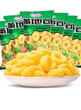 满地可品牌官方蔬菜鸡味圈非油炸