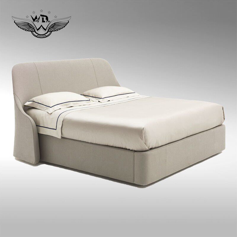 rafamariner高端定制家具 fendi款意大利卧室布艺舒适双人床