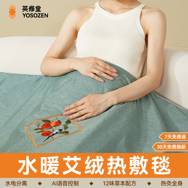 电加热艾灸毯水暖毯理疗全身家用