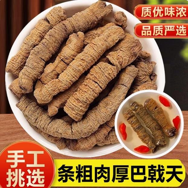 正宗德庆巴戟天药材野生杜仲牛大力薯肉苁蓉锁阳泡酒水男士煲汤料